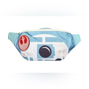 Disney Star Wars R2-D2 Blue and White Fanny Pack Belt Bag BRAND NEW